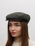 Кепка WIGENS арт. 110114 IVY SLIM CAP (темно-зеленый)
